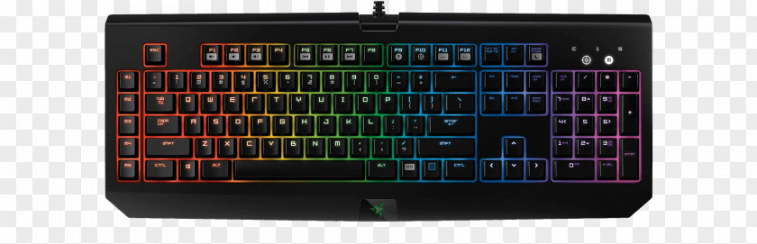 Peripherals Computer Keyboard Razer BlackWidow Chroma V2 Gaming Keypad X PNG