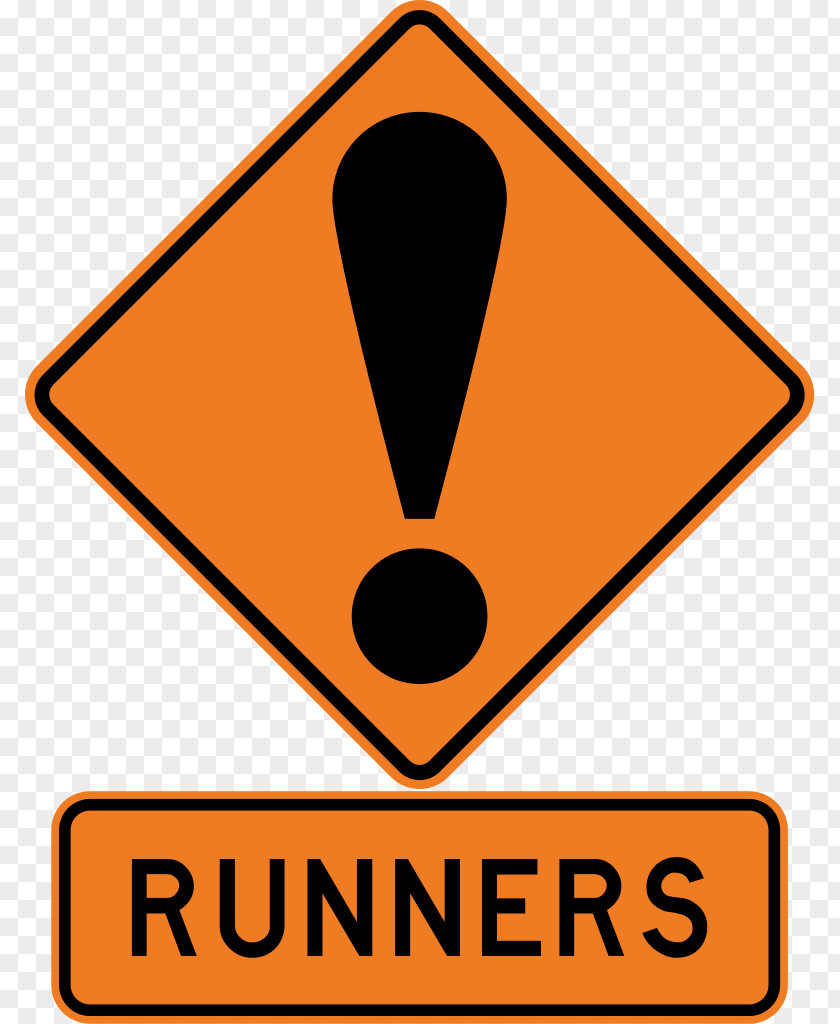 Runners Vector Flood Clip Art Graphics Traffic Sign PNG