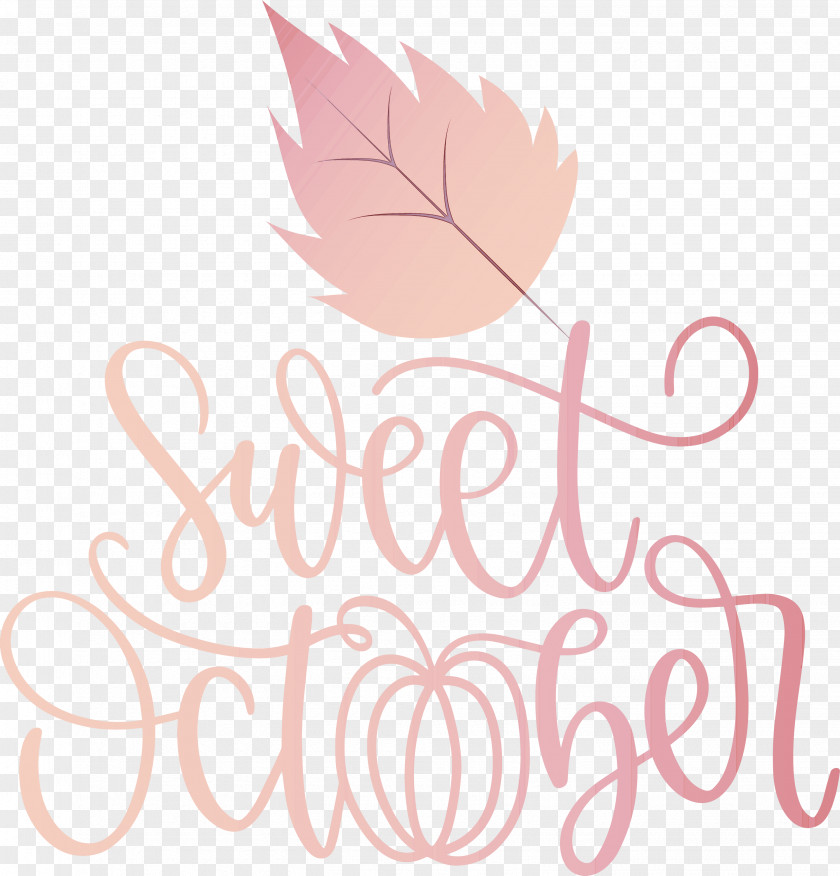 Sweet October October Fall PNG