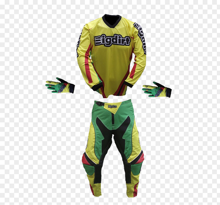 Connected Apparel Jersey Pants Clothing Sleeve Motocross PNG