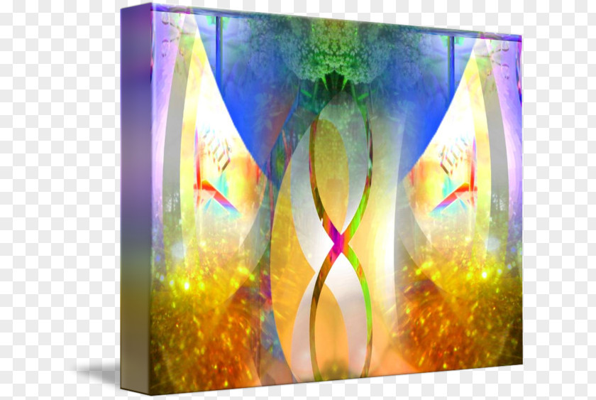 Glass Modern Art Acrylic Paint Desktop Wallpaper PNG