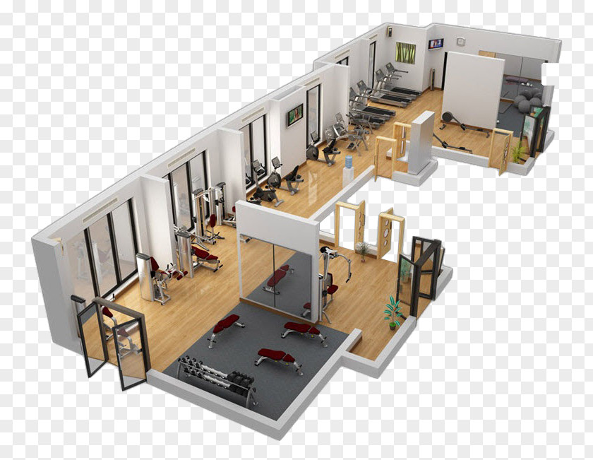 Hotel Floor Plan Spa Fitness Centre PNG