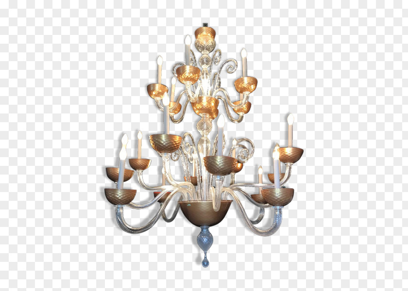 Lustre Murano Glass Aleppo Chandelier Light Fixture PNG