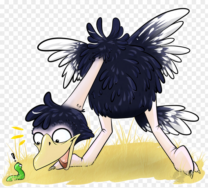 Ostrich Flightless Bird Common Blog Vertebrate PNG