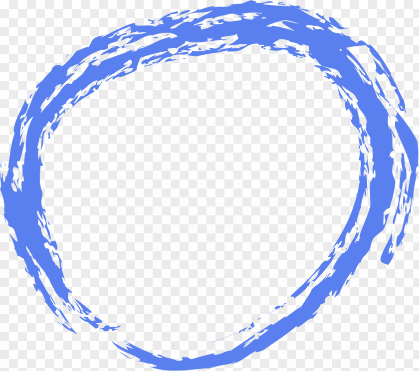 Vector Ink Circle Disk PNG