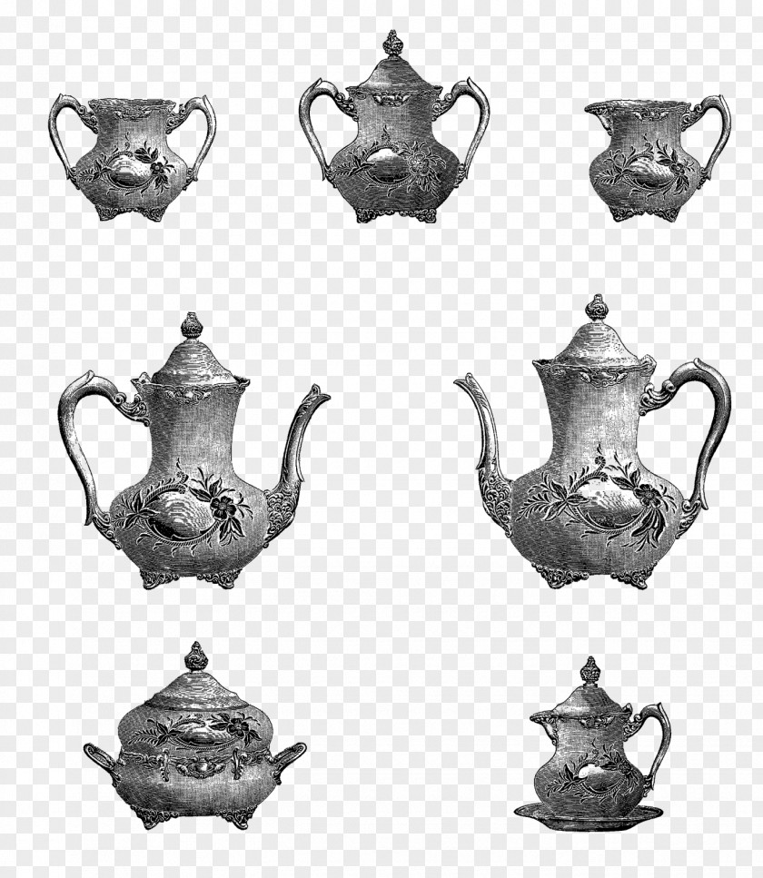 Antique Teapot Kettle Tennessee PNG