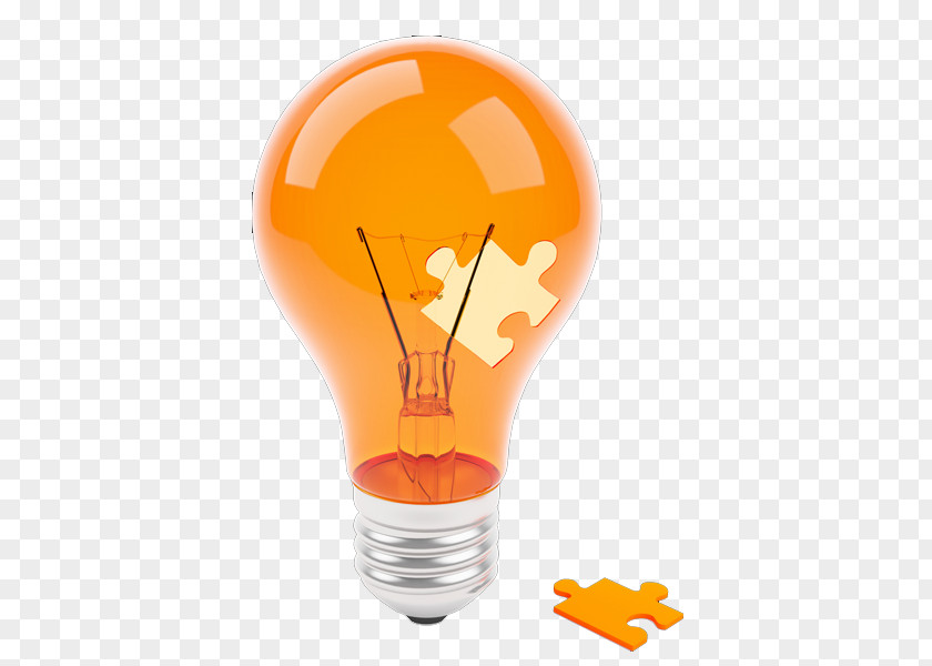 Creative Puzzle Bulb Incandescent Light PNG