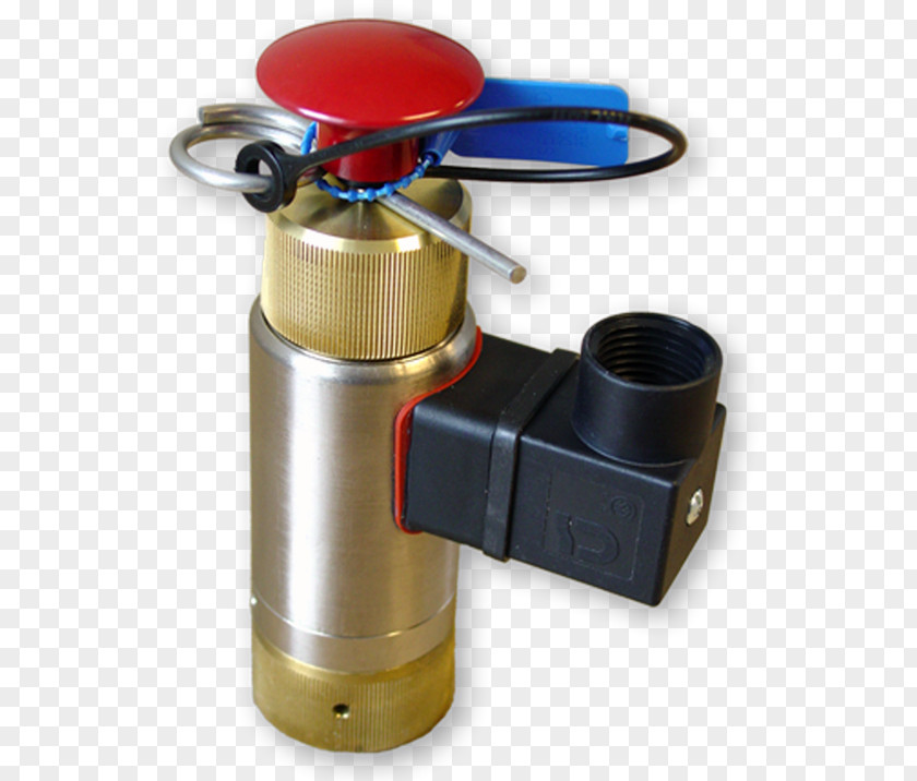 Gas Canister Solenoid Valve Fire Suppression System Actuator Air-operated PNG