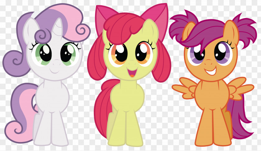 My Little Pony Rarity Pinkie Pie Scootaloo Rainbow Dash PNG