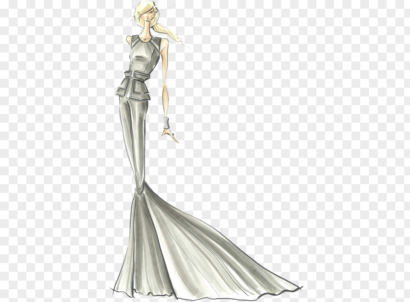 Design Fashion Illustration Sketch PNG