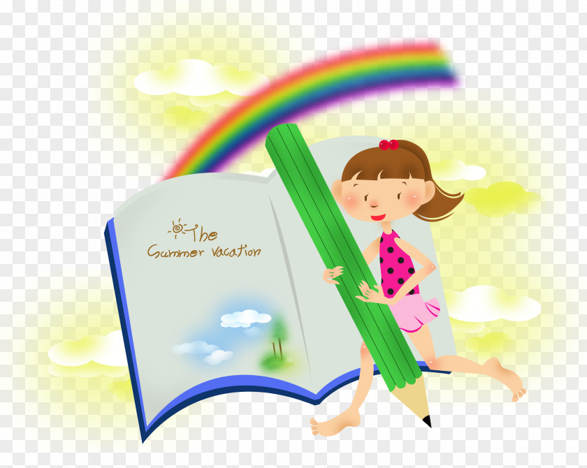 Illustrator Of Children Child Euclidean Vector Summer Clip Art PNG