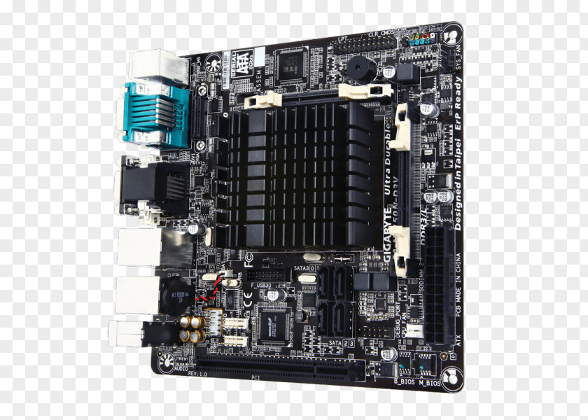 Intel Motherboard Mini-ITX Celeron Gigabyte Technology PNG