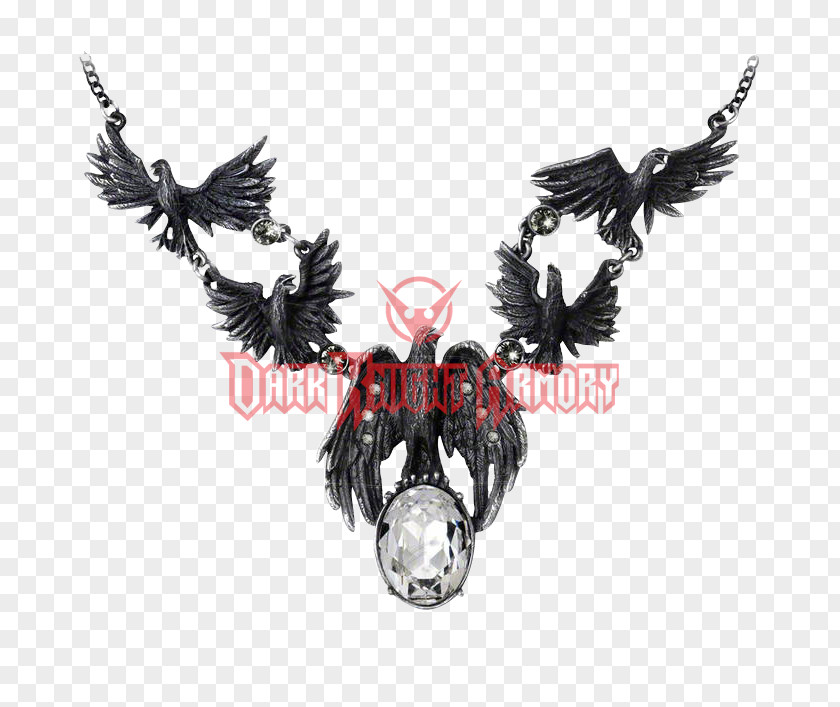 Murder Crows Alchemy Gothic A Of Necklace Charms & Pendants Jewellery Pendant PNG
