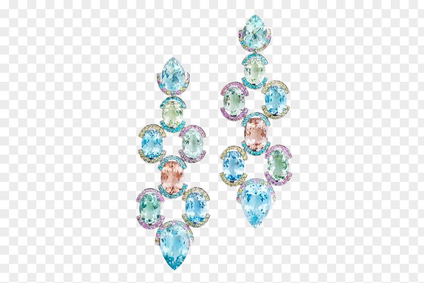 Neon Rainbow Roses Thomas Jirgens Jewel Smiths Earring Turquoise Wave Spring Jewellery PNG