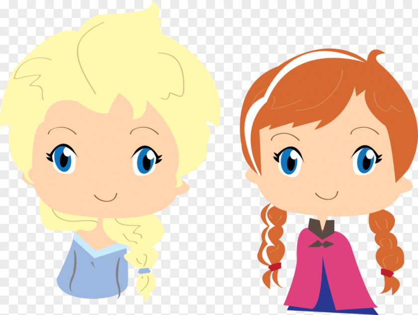 Planning Vector Elsa Anna Drawing PNG