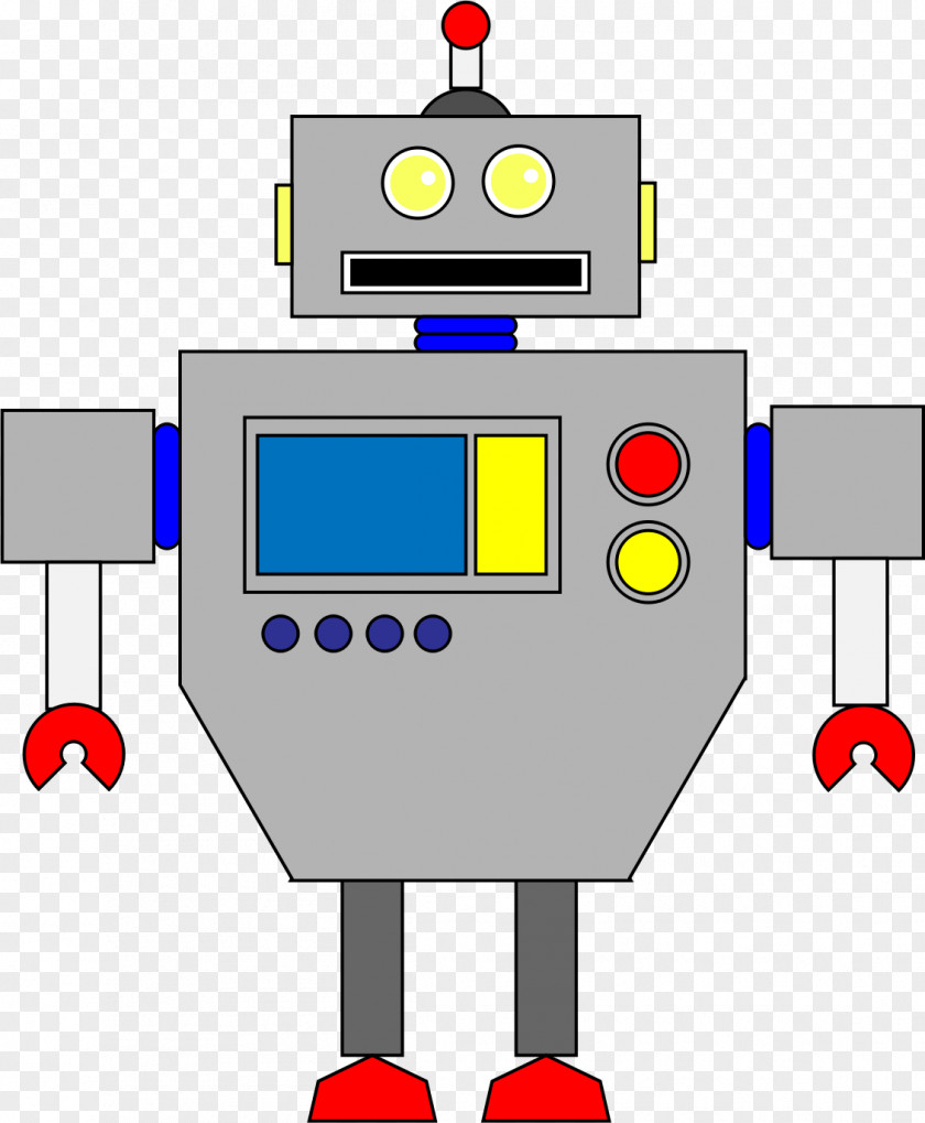 Robot Danger In Deep Space Science Fiction Clip Art PNG