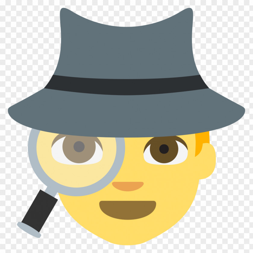 Sherlock Fake News Information Smiley Emoji PNG