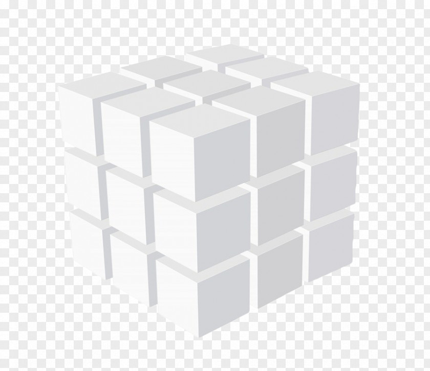 White Cube Material Pattern PNG