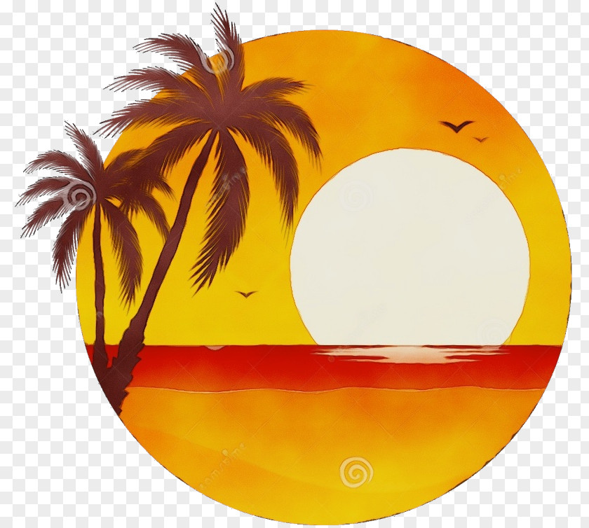 Logo Plant Palm Tree Drawing PNG