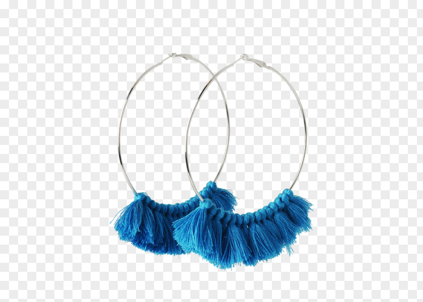 Metal Hoop Earring Tassel Robe Dress Clothing PNG