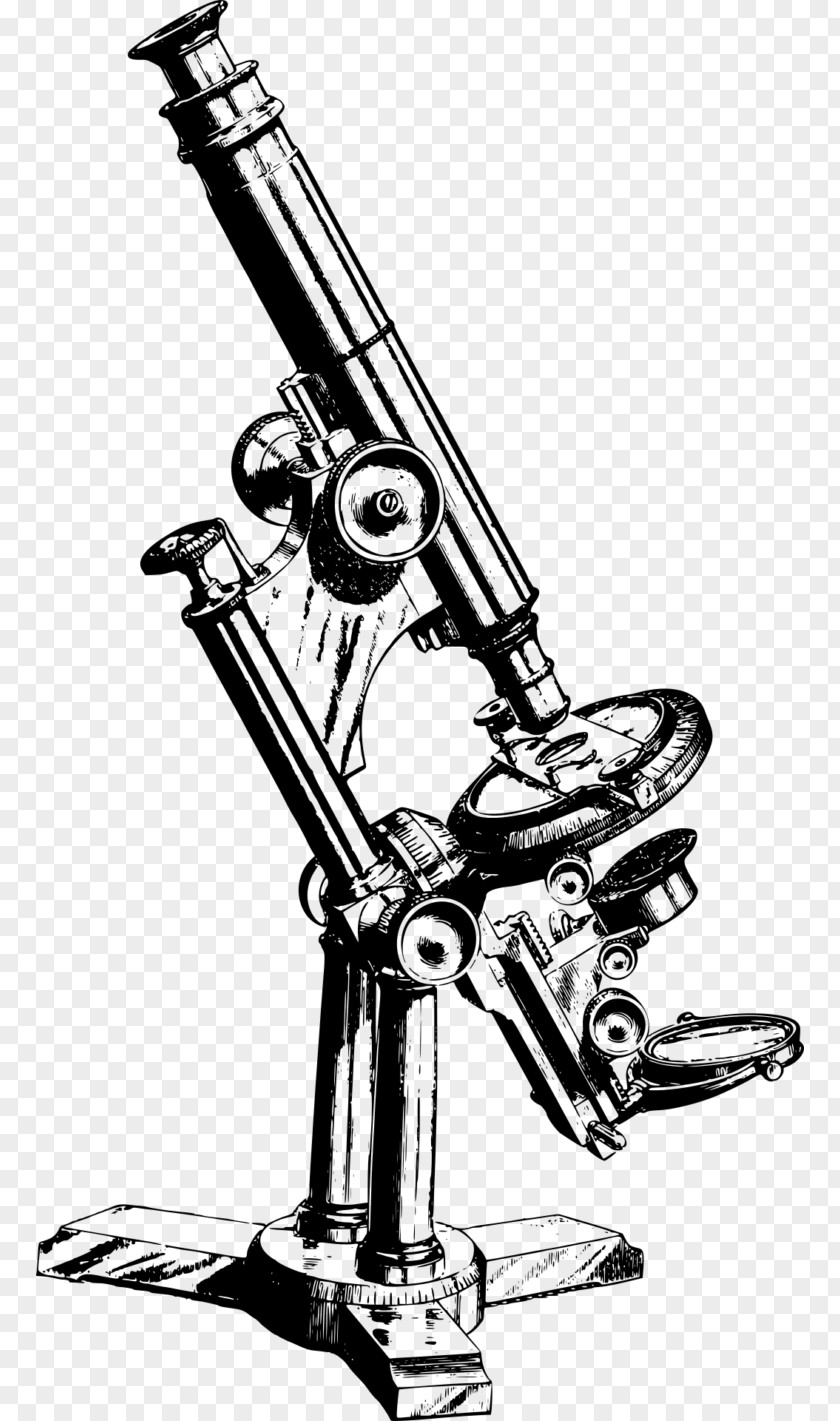 Microscope Optical Drawing Clip Art PNG