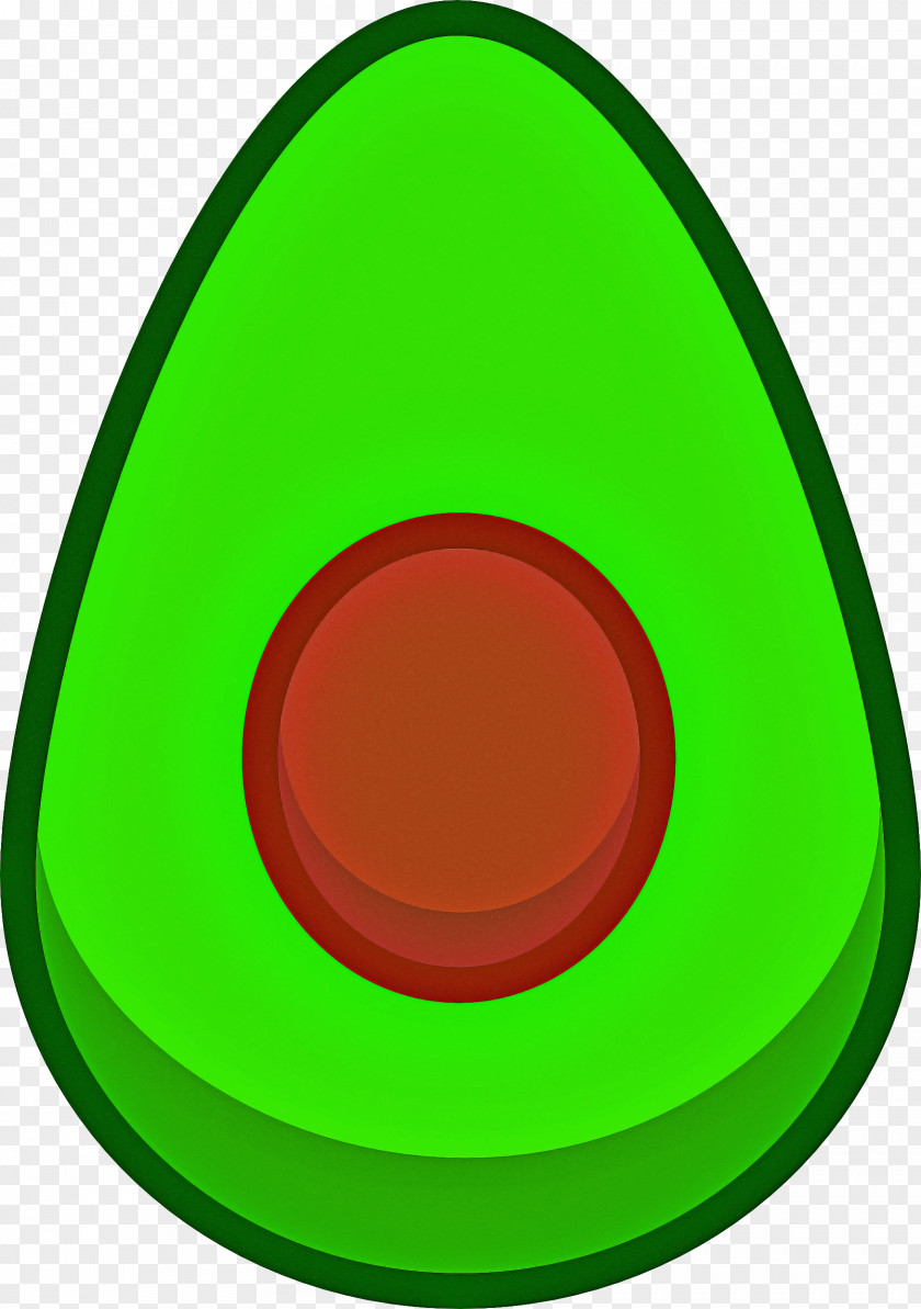 Oval Green Circle PNG