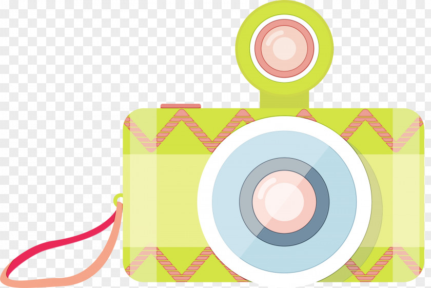 Pink Yellow Cameras & Optics Camera Circle PNG
