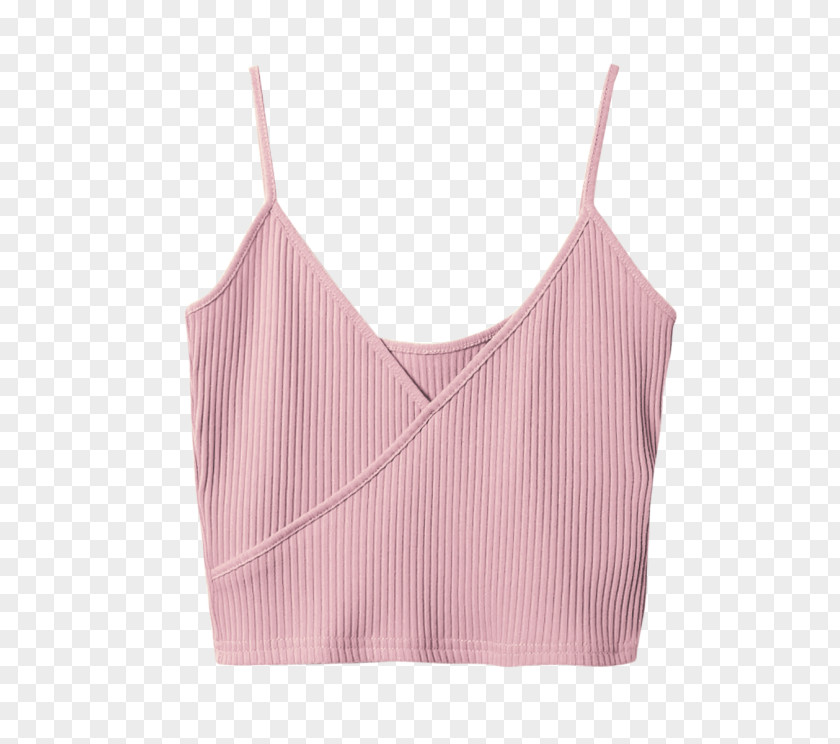 Tank Top Bra Crop Sleeveless Shirt Tanktop PNG