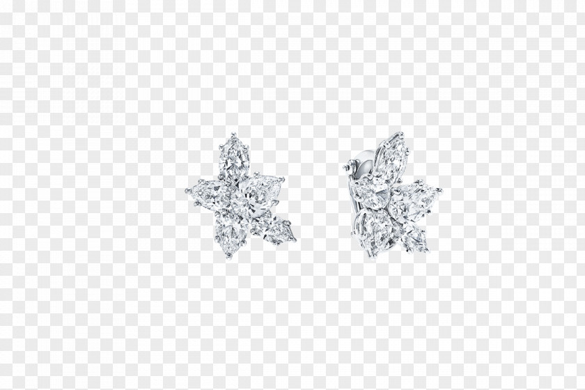 Tree Earring Body Jewellery White PNG