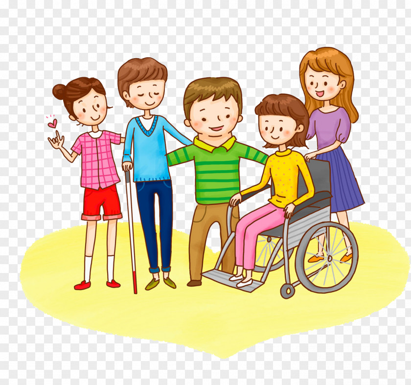A Group Of Children Disability Uc758uc815ubd80uc2dcuc7a5uc560uc778ubd80ubaa8ud68c Clip Art PNG