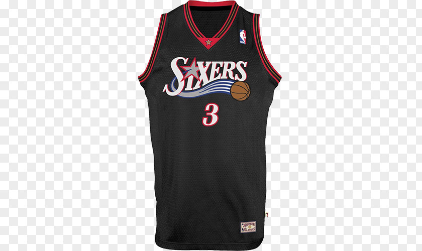 Allen Iverson Philadelphia 76ers NBA Store Jersey Swingman PNG