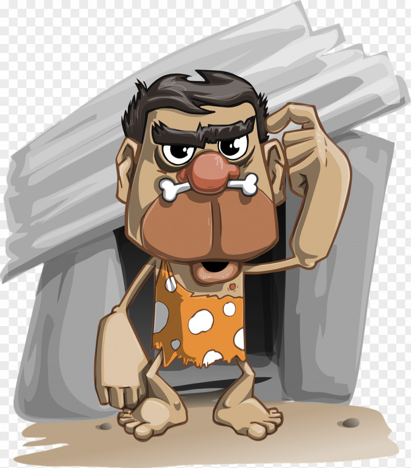 Animation Caveman Paleolithic Clip Art PNG