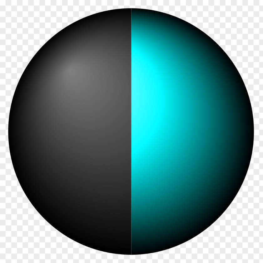 Cyan Teal Turquoise Circle Sphere Desktop Wallpaper PNG