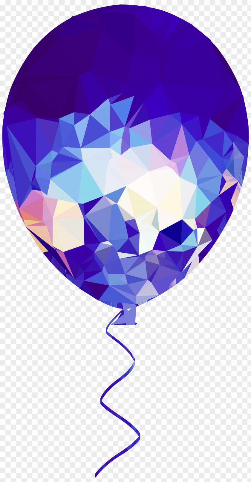 Hot Air Balloon Purple PNG