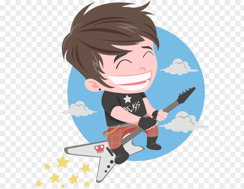 Boy Character Line Clip Art PNG