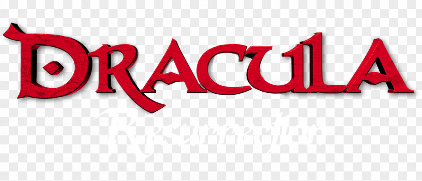 File Format Header Dracula: Resurrection Logo Text Brand PNG