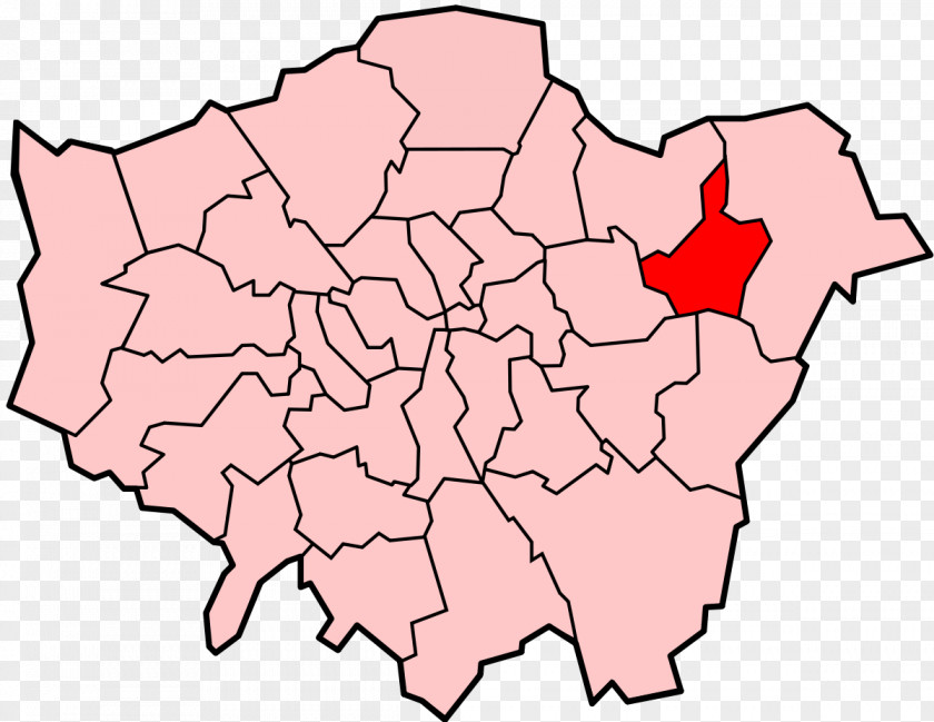 Map London Borough Of Southwark Islington City Westminster Barking And Dagenham Redbridge PNG