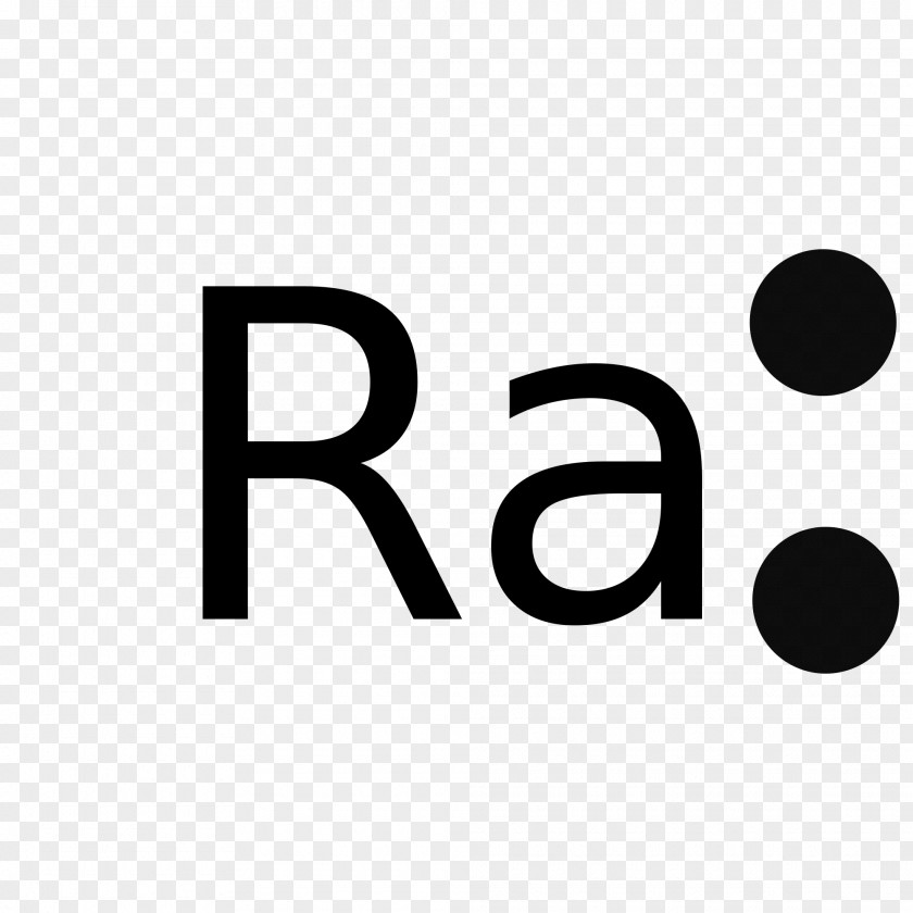 Ra Lewis Structure Radium Electron Shell Valence PNG