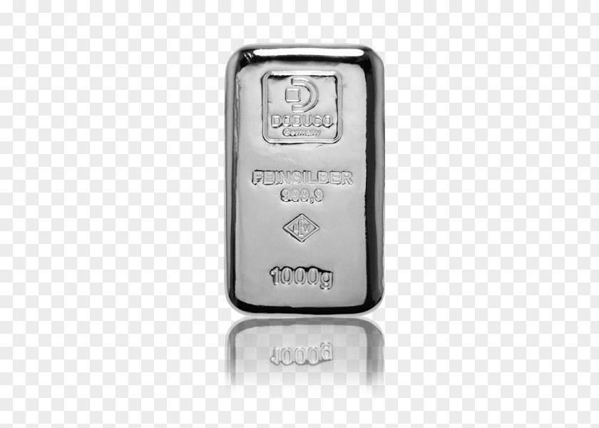 Silver Gold Bar Ingot AMI DODUCO GmbH PNG