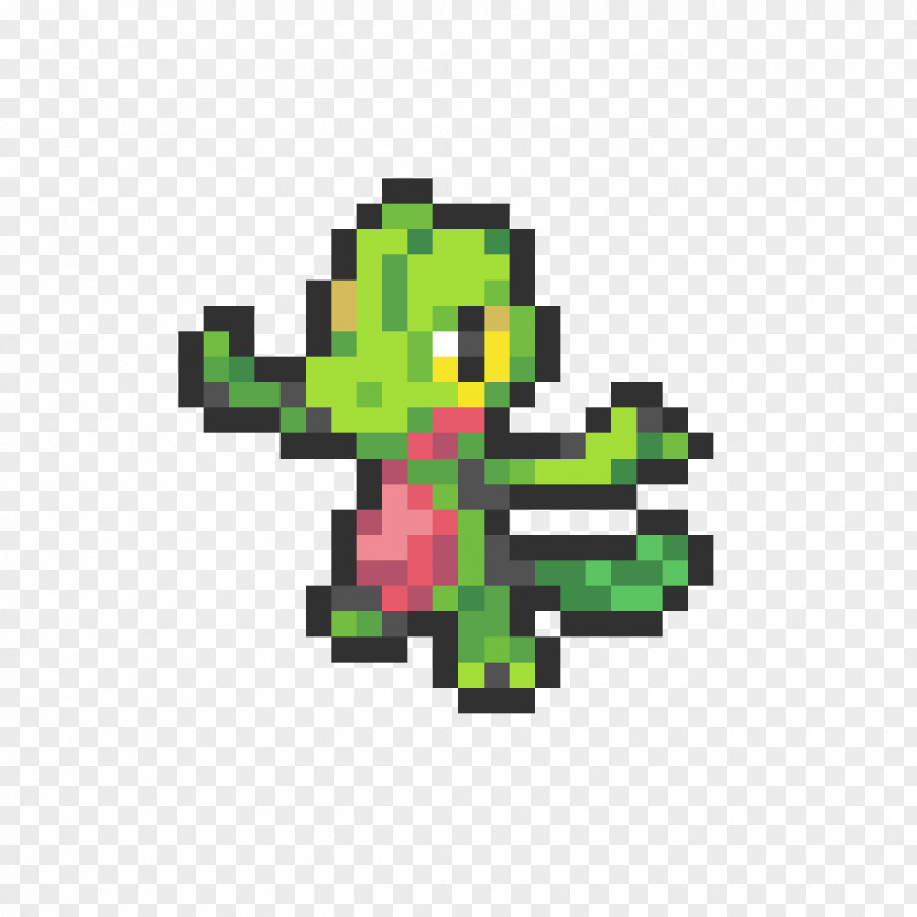 Sprite Idle Pokémon Mystery Dungeon: Blue Rescue Team And Red Treecko Grovyle Sceptile PNG