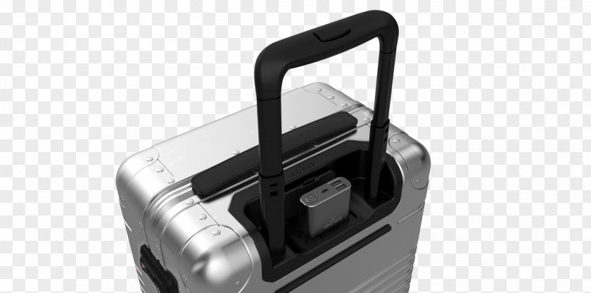 Luggage Battery Charger Suitcase Baggage Travel Hand PNG