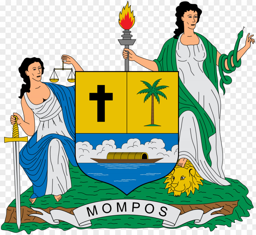 Palm Tree Alcaldía Municipal Municipality Coat Of Arms Colombia Bolívar Department PNG