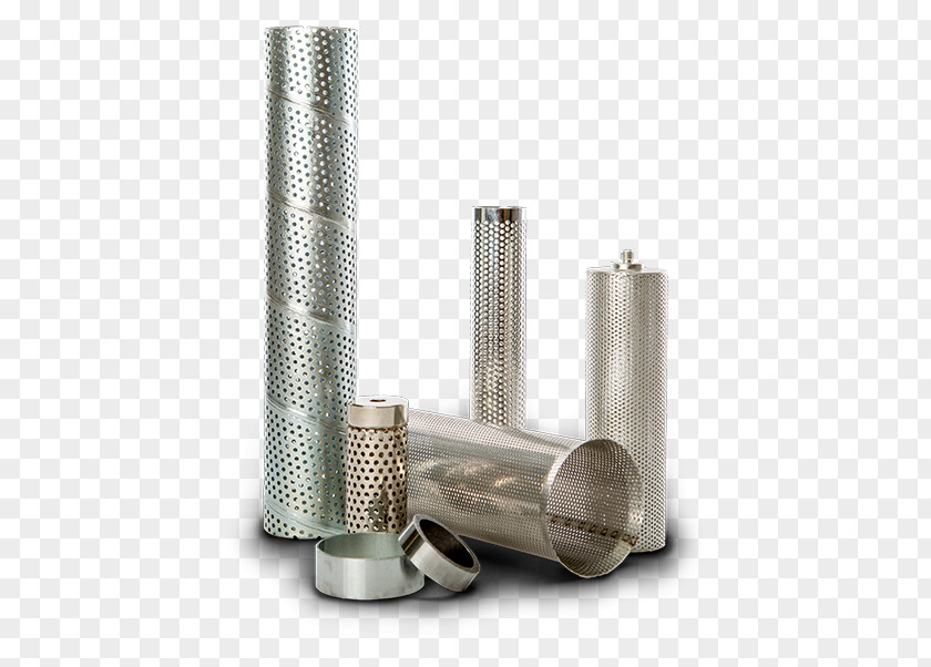 Perforated Manufacturing Industry Metal Tube PNG