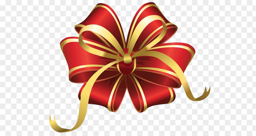 Gift Bow Ribbon File Christmas Clip Art PNG
