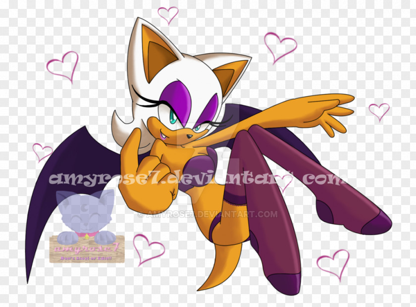 Rouge The Bat Amy Rose Shadow Hedgehog Tails Infant PNG
