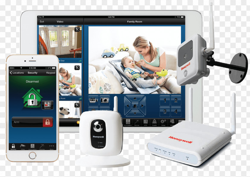 Security Monitoring Alarms & Systems Home Automation Kits Closed-circuit Television PNG