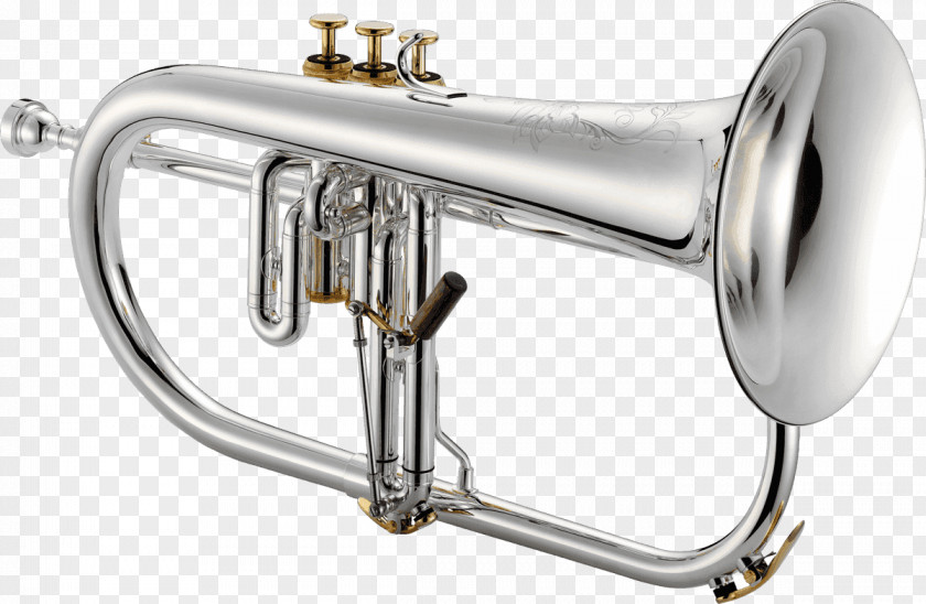 Trumpet Cornet Flugelhorn Brass Instruments Musical PNG