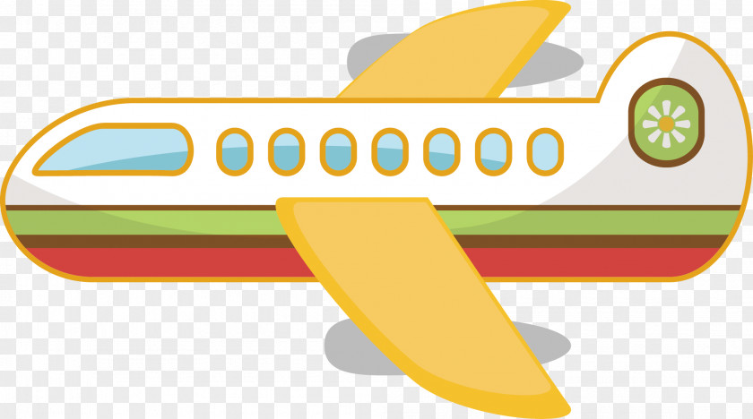 Aircraft Decoration Design Airplane Cartoon PNG