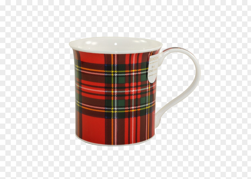 Argyll And Bute Dunoon Coffee Cup Mug Tartan PNG