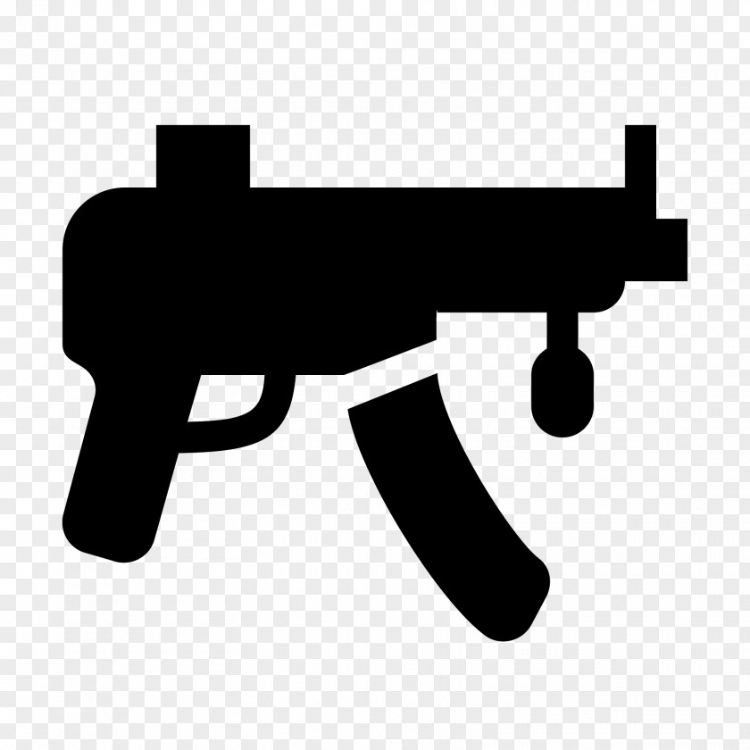 Cartoon Gun Submachine Firearm PNG